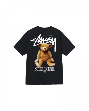 Black Stüssy Built Tough T-Shirt | UAE EJX246905