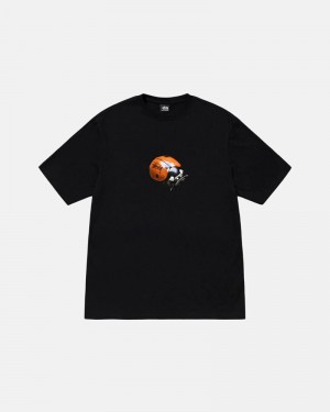 Black Stüssy Ladybug T-Shirt | UAE QEP183794