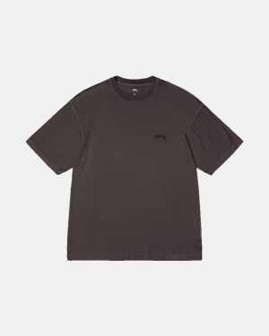 Black Stüssy Lazy T-Shirt | UAE MBX601273