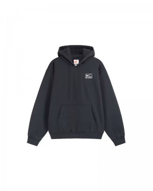 Black Stüssy NK X Hoodie | UAE MBP604875