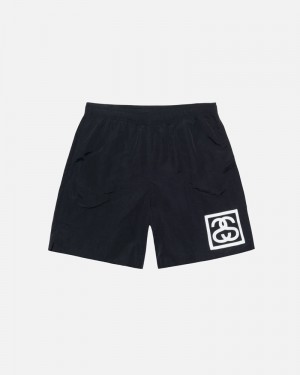 Black Stüssy SS-Link Water Shorts | UAE VGR801765