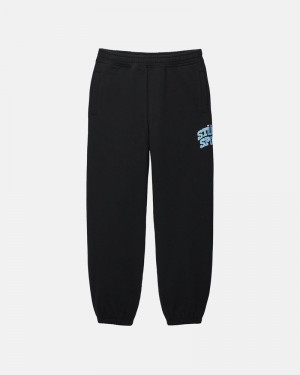 Black Stüssy Sport Sweatpants | UAE TIG246957