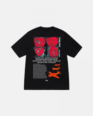 Black Stüssy Talking Heads Remain In Light T-Shirt | UAE XTW593160