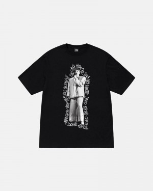 Black Stüssy Talking Heads Stop Making Sense T-Shirt | UAE VRE531720