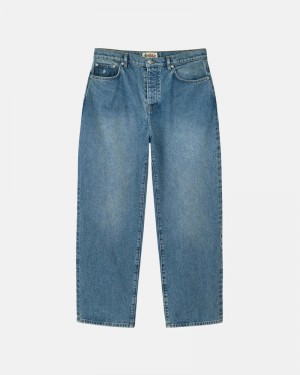 Blue Stüssy Big OL' Jean Denim Jeans | UAE IMX532890