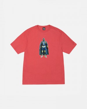 Red Stüssy Lucha T-Shirt | UAE IGM306189