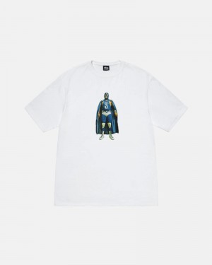 White Stüssy Lucha T-Shirt | UAE HCX064872