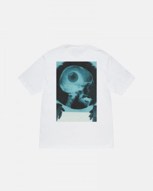 White Stüssy X-Ray T-Shirt | UAE PRH456127