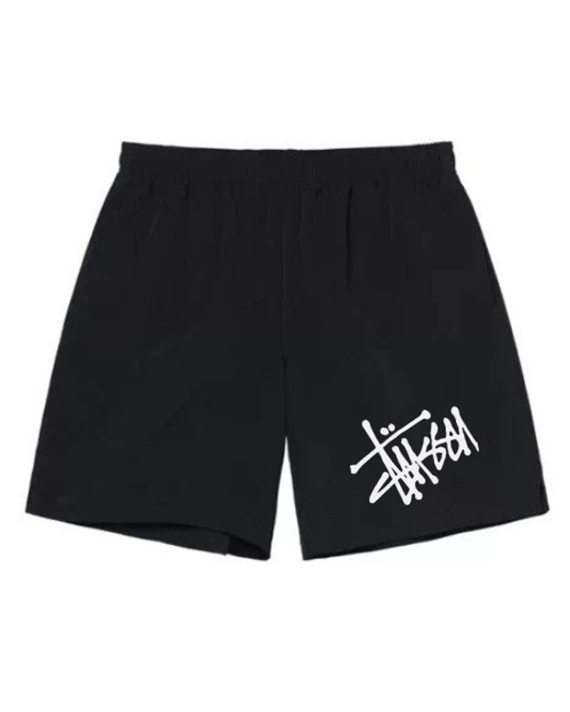 Black Stüssy Basic Shorts | UAE EMS431650