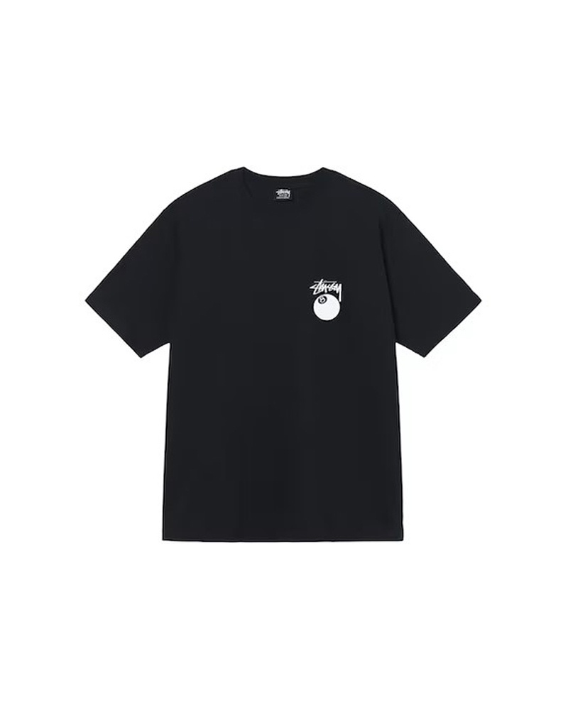 Black Stüssy Billiards T-Shirt | UAE UEK536812