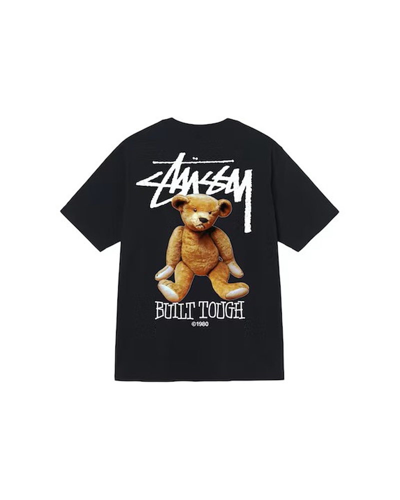 Black Stüssy Built Tough T-Shirt | UAE EJX246905