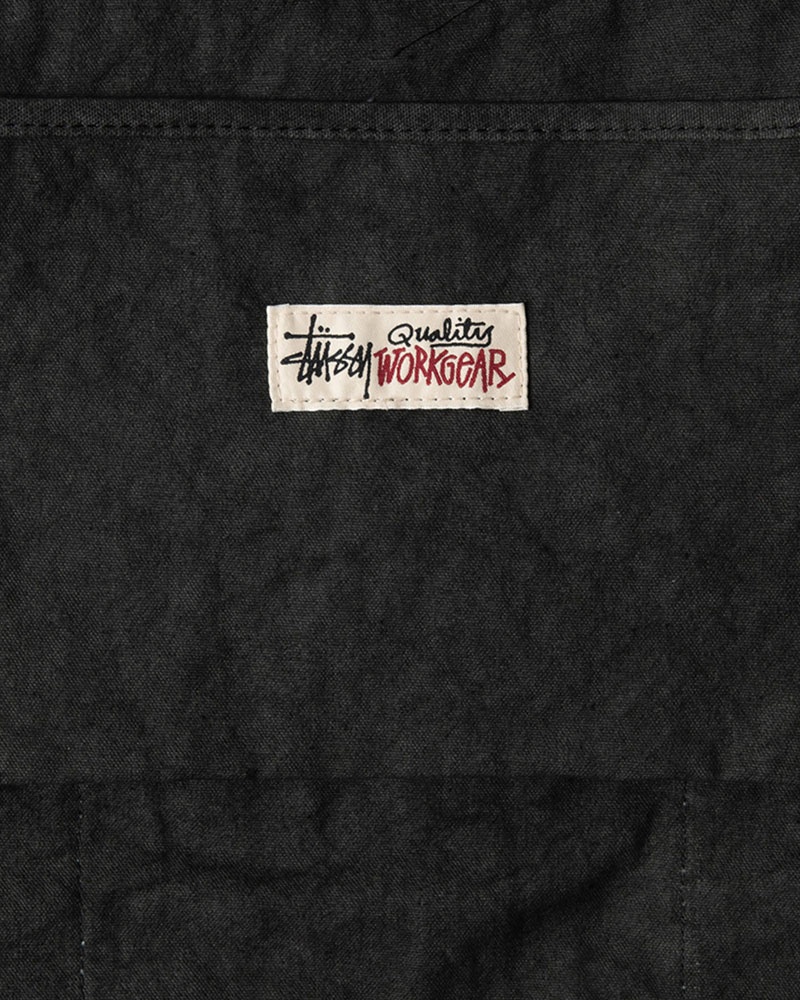 Black Stüssy Canvas Flight Tote Bags | UAE ILM139704