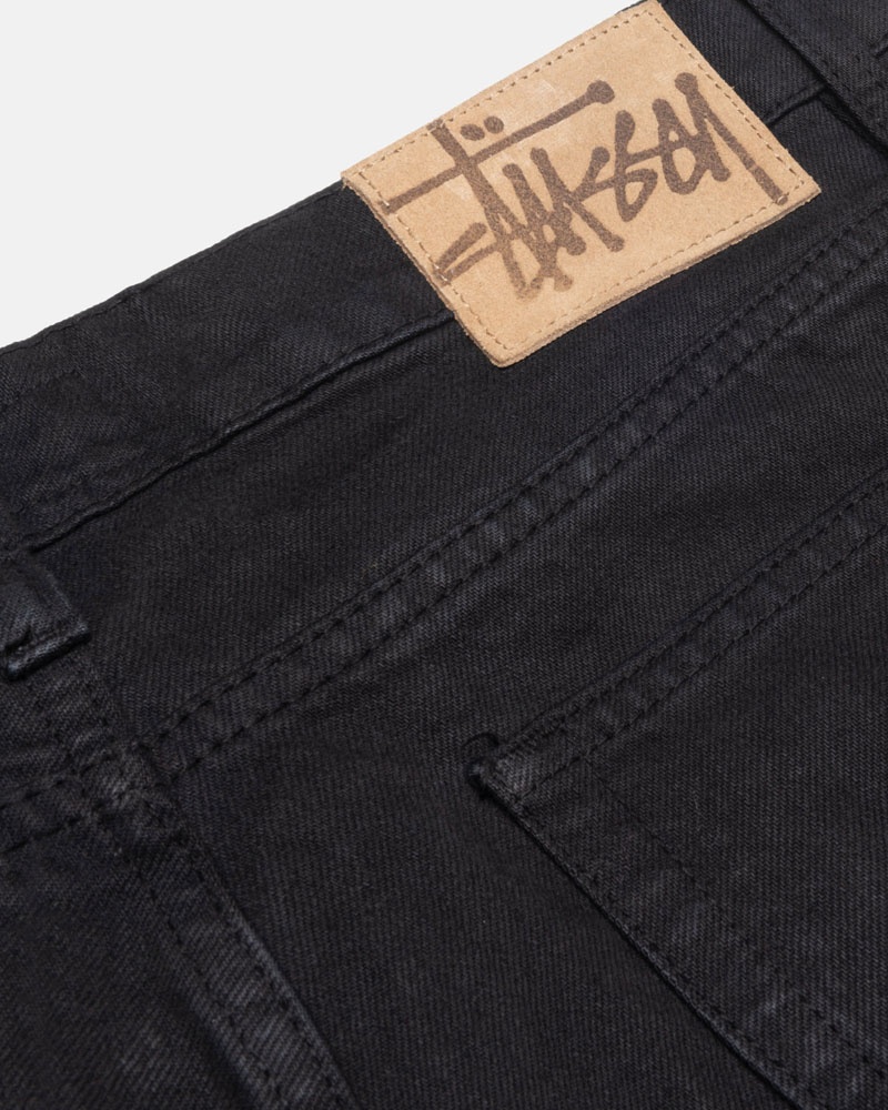 Black Stüssy Classic Jean Overdyed Jeans | UAE JOE278619