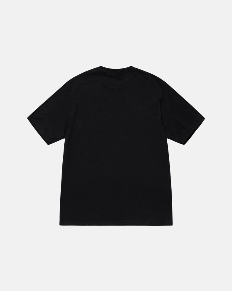 Black Stüssy Motel T-Shirt | UAE IHM847691