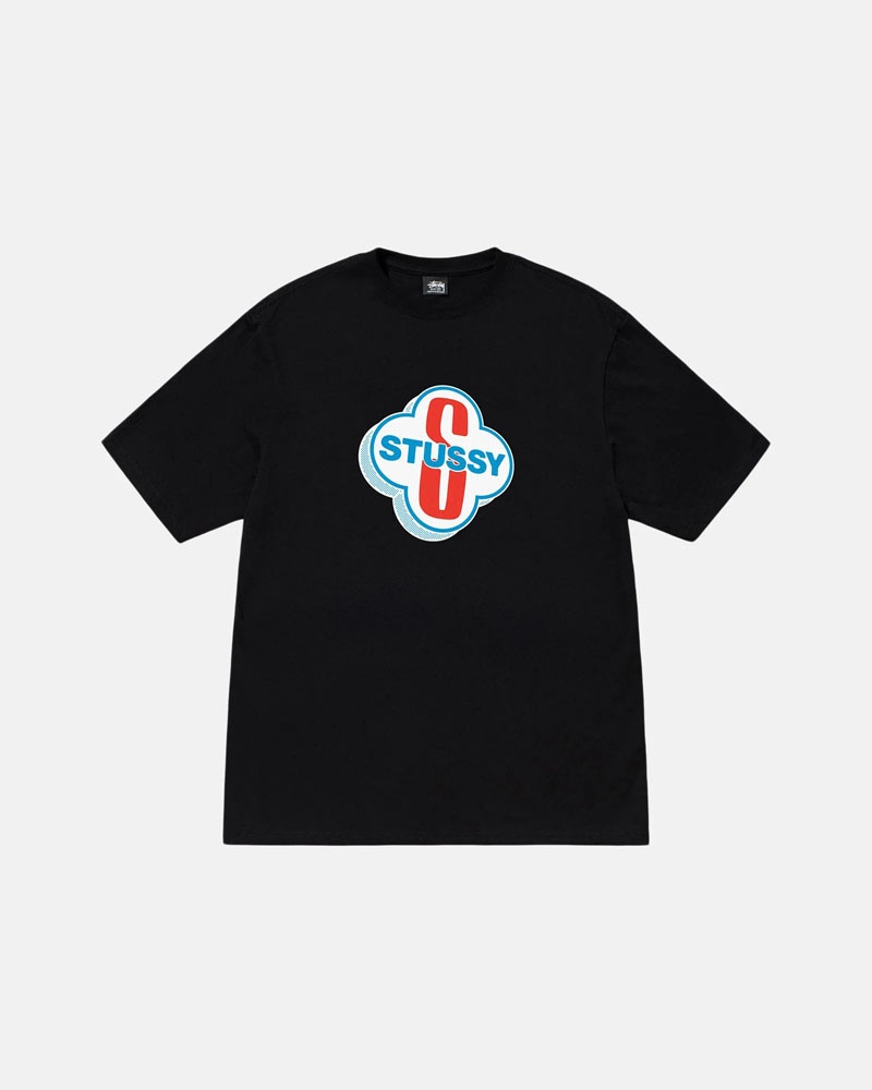 Black Stüssy Motel T-Shirt | UAE IHM847691