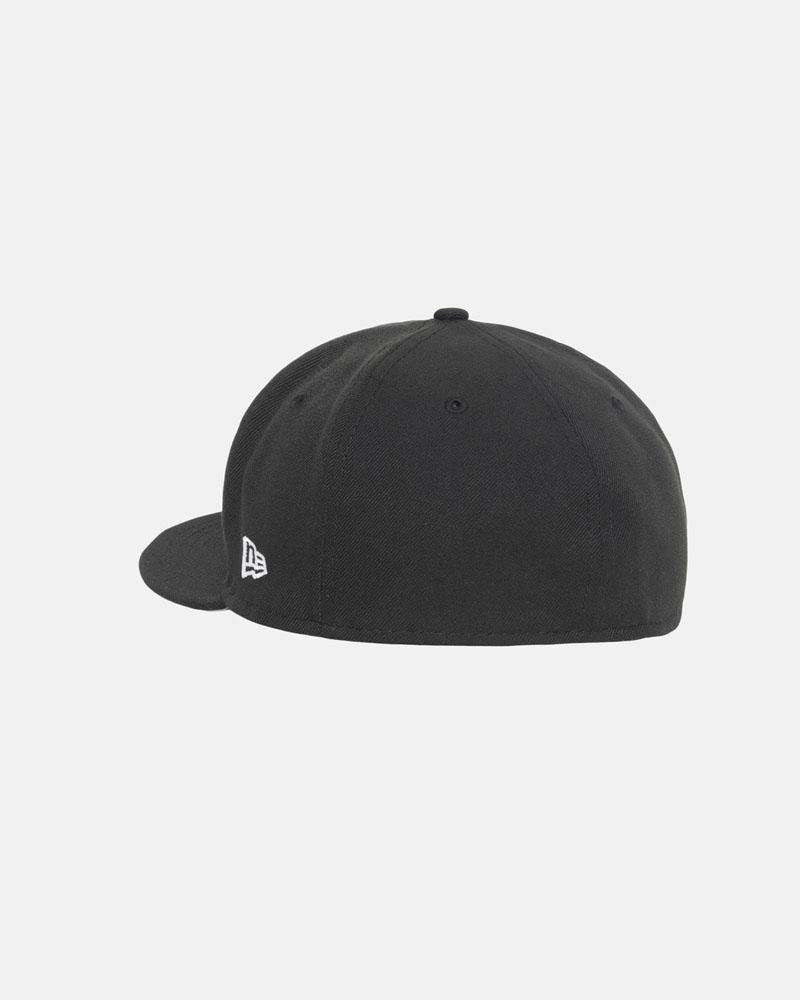 Black Stüssy New Era 59Fifty LA Cap | UAE ESD508791