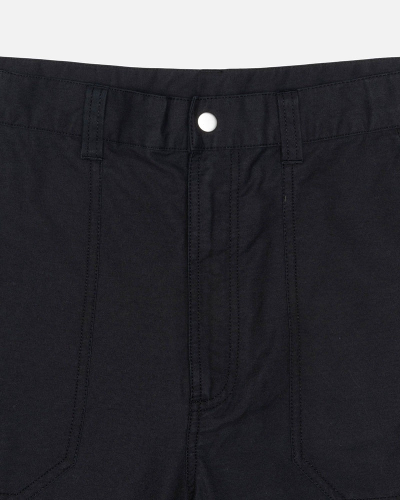 Black Stüssy Nyco Flight Pants | UAE KXW415782