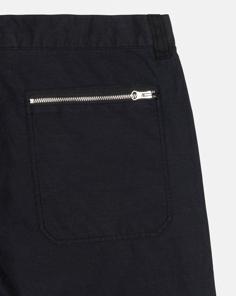 Black Stüssy Nyco Flight Pants | UAE KXW415782