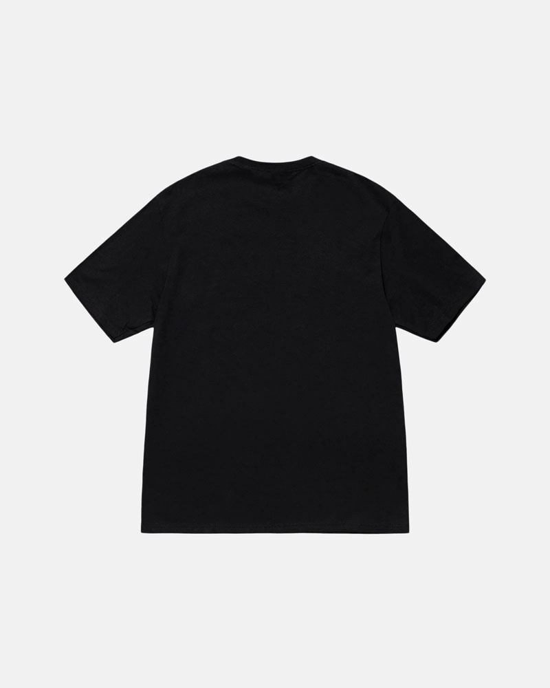 Black Stüssy Racecar T-Shirt | UAE COR490537