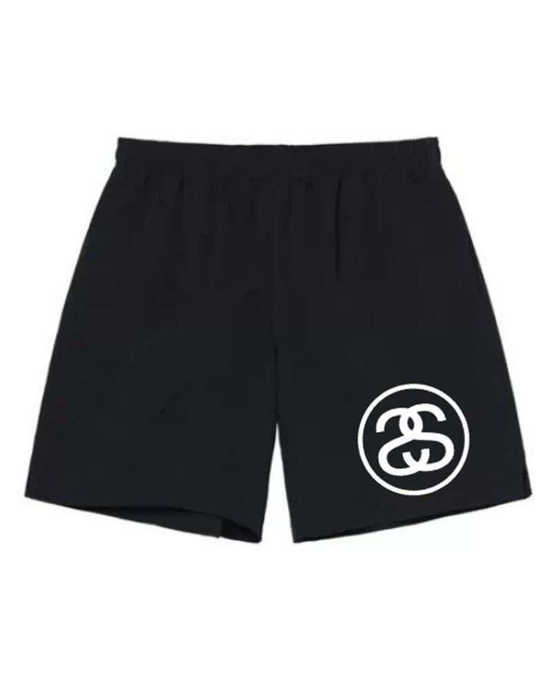 Black Stüssy SS-Link Shorts | UAE RYB721806