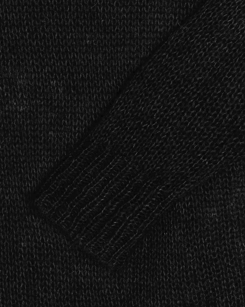 Black Stüssy S Loose Knit Sweater | UAE LHW845173