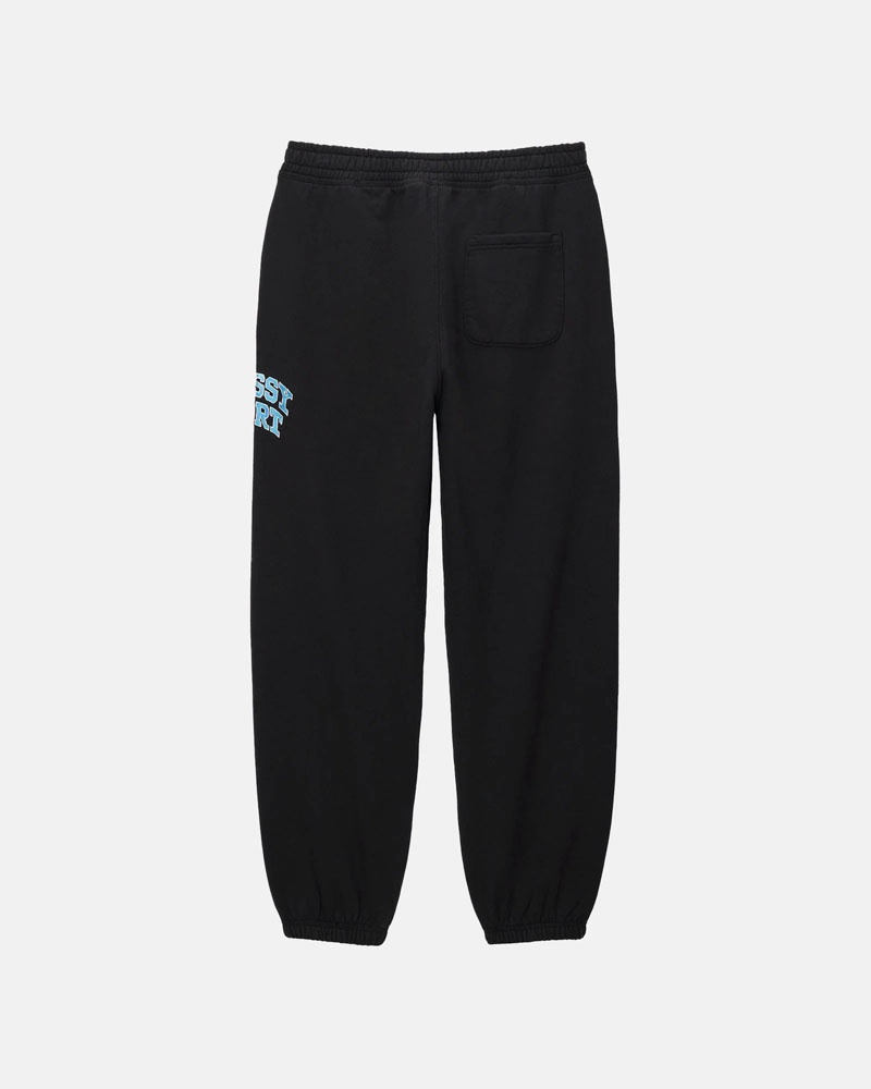 Black Stüssy Sport Sweatpants | UAE CXS738429