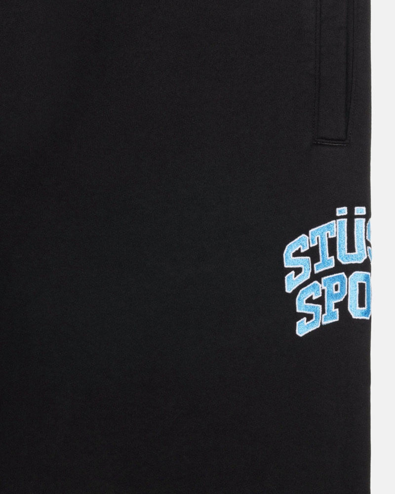 Black Stüssy Sport Sweatpants | UAE TIG246957