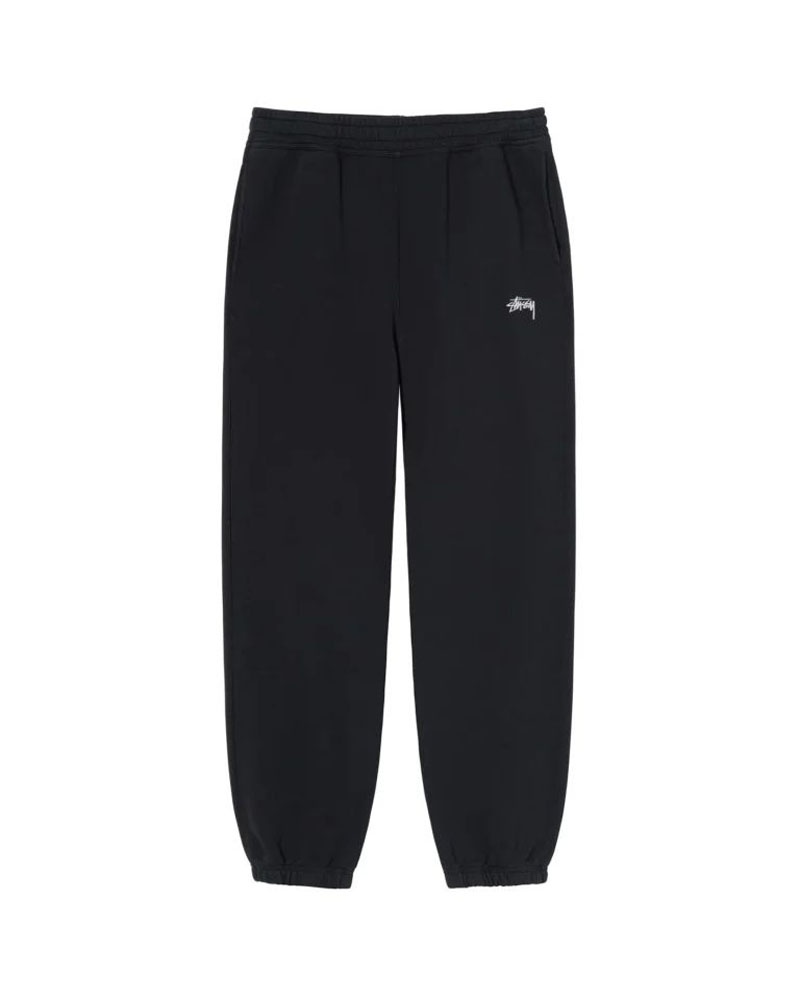 Black Stüssy Stock Logo Sweatpants | UAE DHP876219