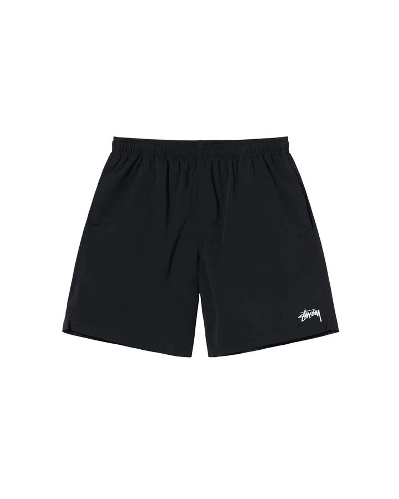 Black Stüssy Stock Water Shorts | UAE QTW750634