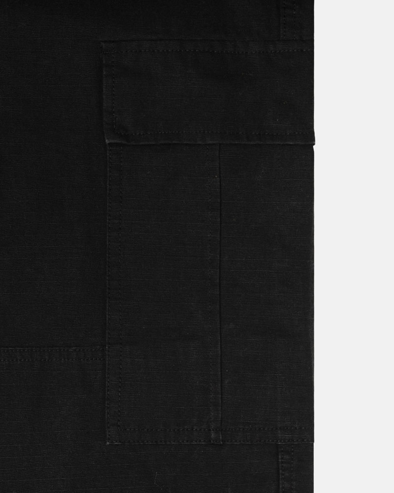 Black Stüssy Surplus Cargo Ripstop Pants | UAE ESK617945