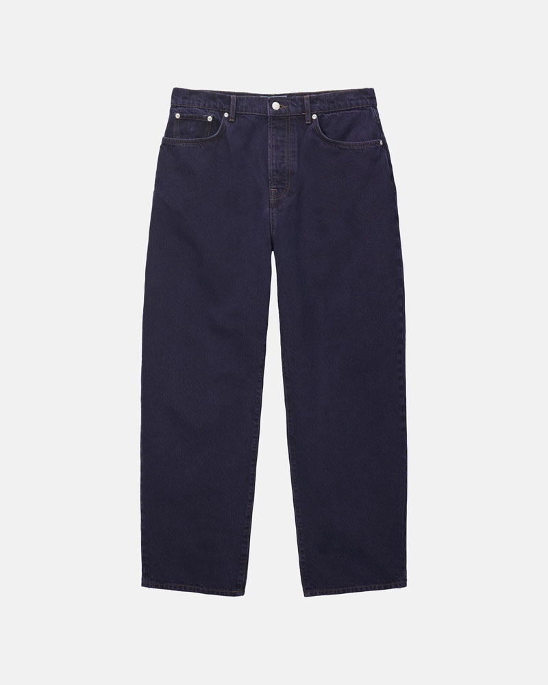 Blue Stüssy Big OL\' Jean Denim Jeans | UAE GOE470389