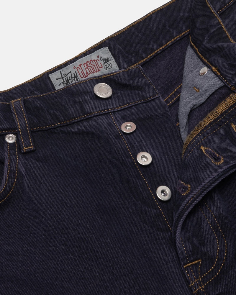 Blue Stüssy Classic Jean Denim Jeans | UAE FNH017653