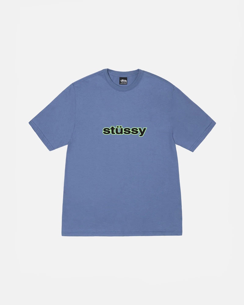 Blue Stüssy SS-Link Storm T-Shirt | UAE PCE563807