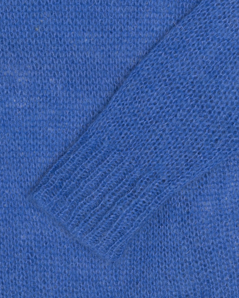 Blue Stüssy S Loose Knit Sweater | UAE RPM864051