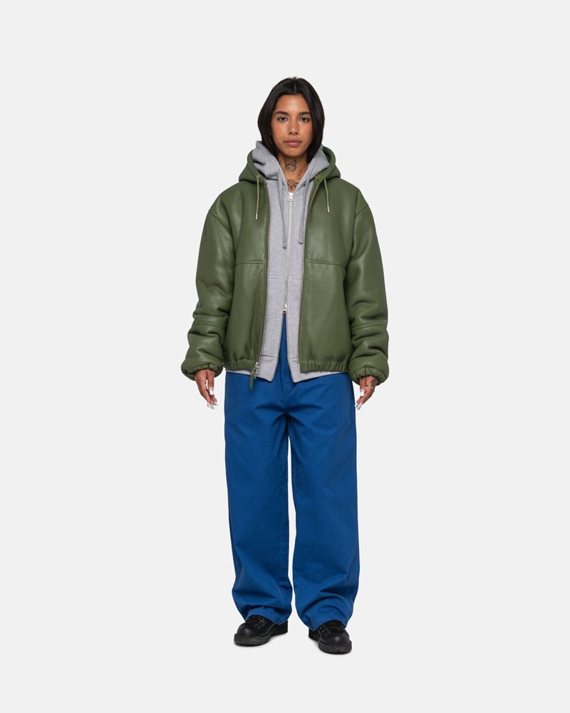 Blue Stüssy Workgear Trouser Twill Pants | UAE XAJ630742