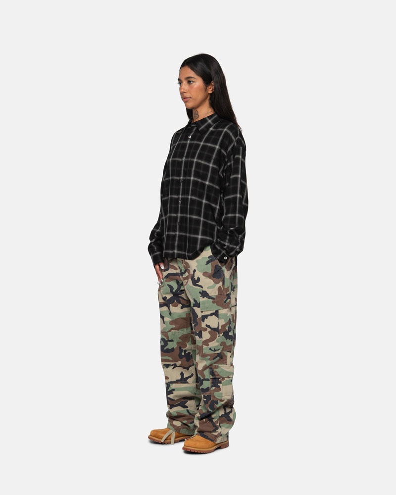 Camo Stüssy Surplus Cargo Ripstop Pants | UAE CLZ019235