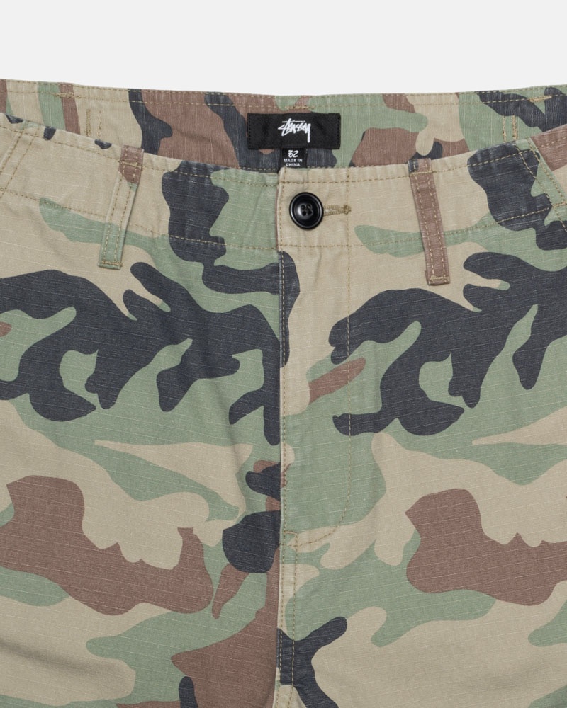 Camo Stüssy Surplus Cargo Ripstop Pants | UAE CLZ019235