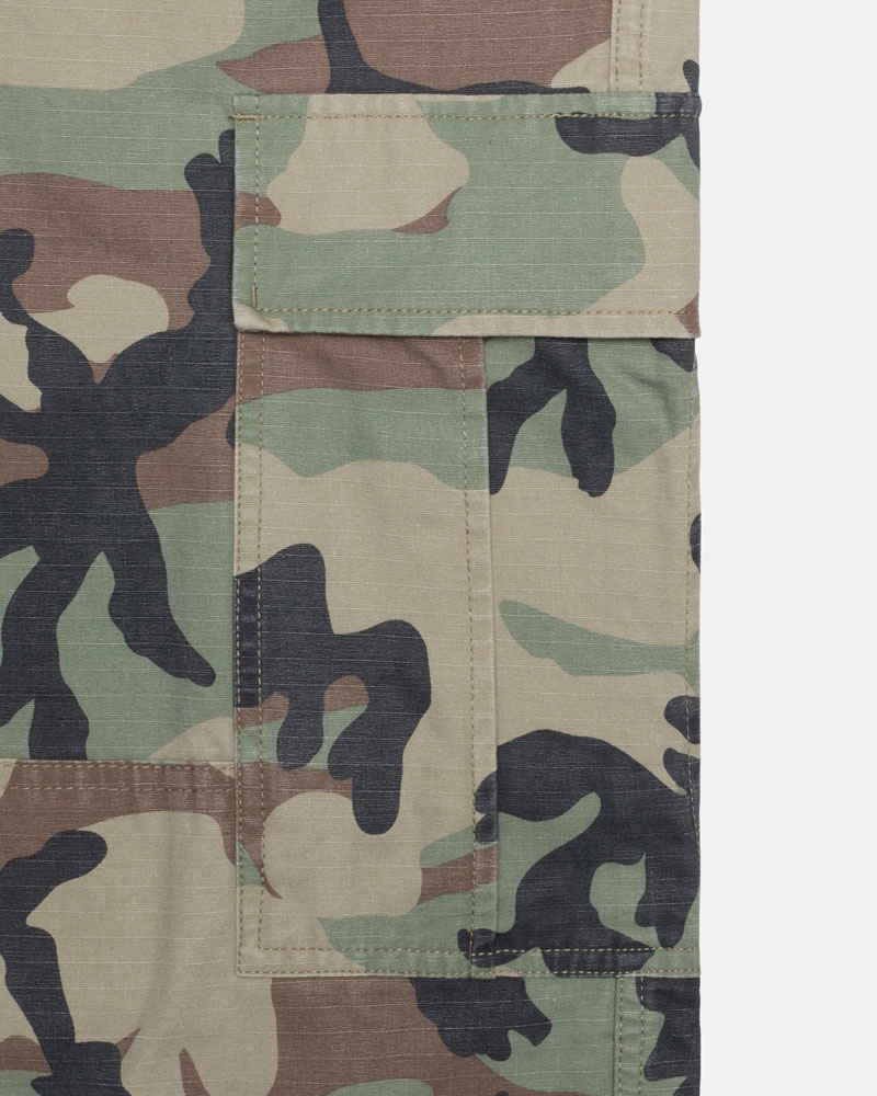 Camo Stüssy Surplus Cargo Ripstop Pants | UAE CLZ019235