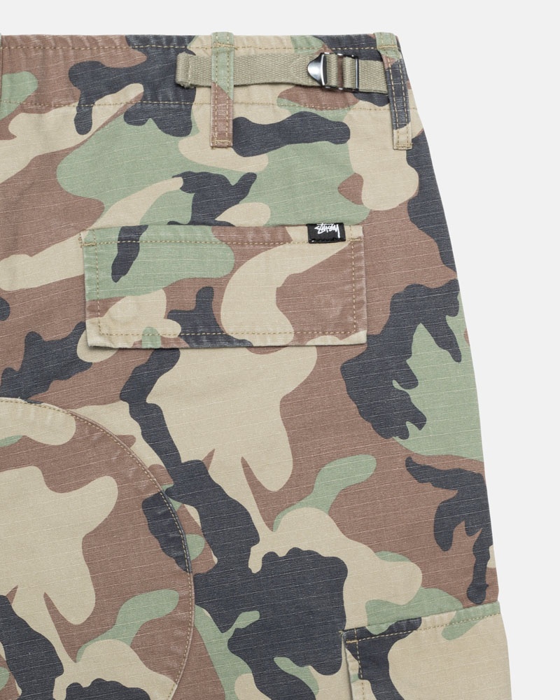 Camo Stüssy Surplus Cargo Ripstop Pants | UAE CLZ019235