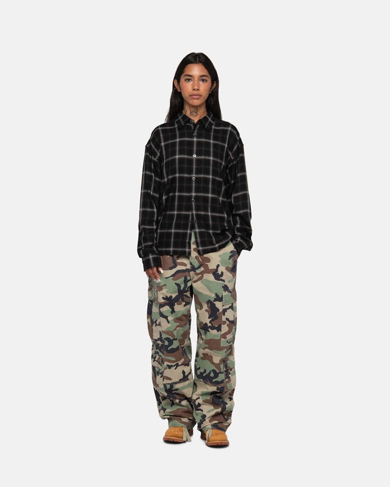 Camo Stüssy Surplus Cargo Ripstop Pants | UAE CLZ019235