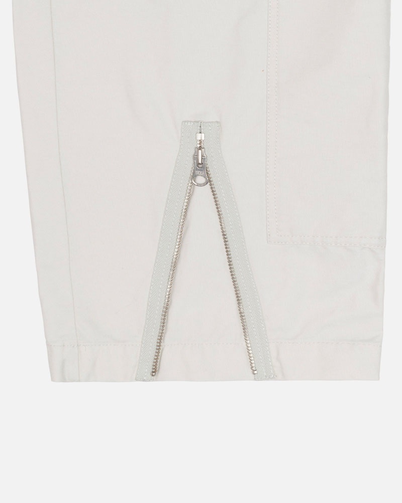 Cream Stüssy Nyco Flight Pants | UAE BKW935061