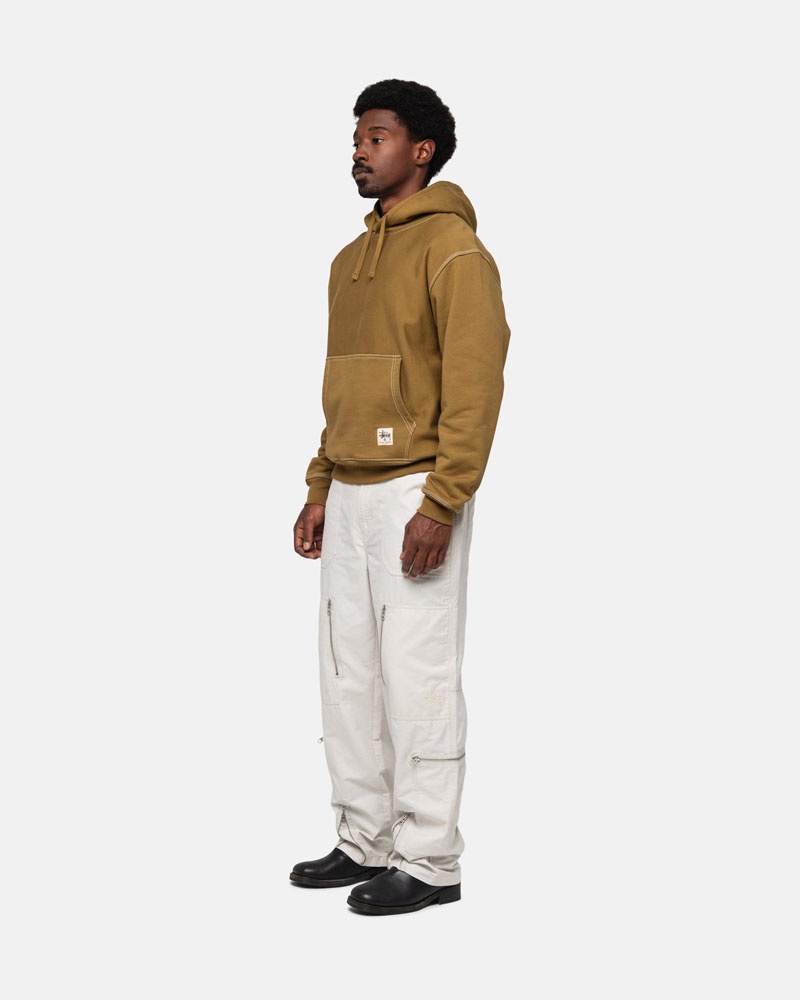 Cream Stüssy Nyco Flight Pants | UAE BKW935061