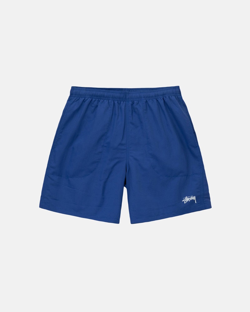 Deep Blue Stüssy Water Short Stock Shorts | UAE NLS271860