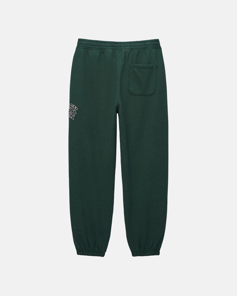 Deep Green Stüssy Sport Sweatpants | UAE TMJ024378