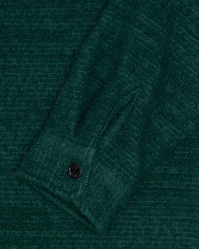 Green Stüssy Boucle Wool Cpo Shirts | UAE BUY902657