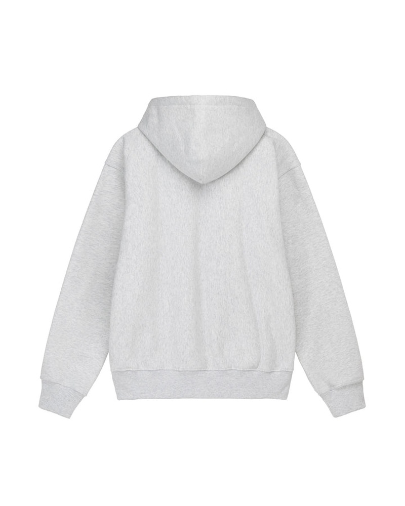 Grey Stüssy Block Sport Zip Hoodie | UAE CQW967548