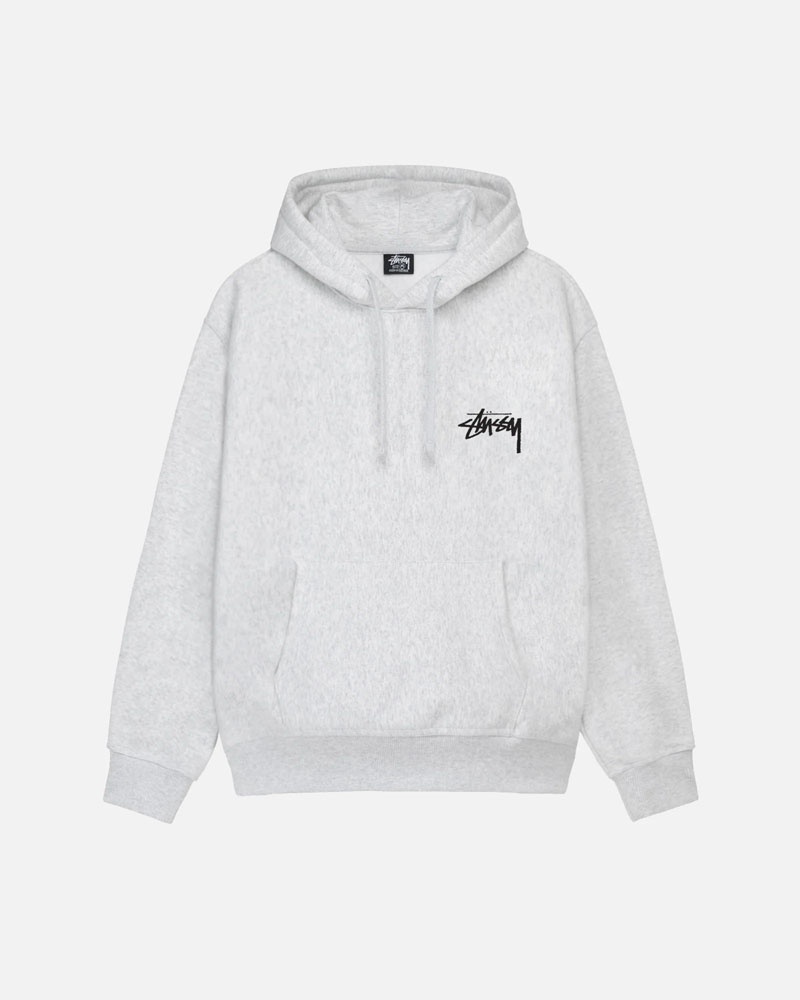 Grey Stüssy Classic Dot Hoodie | UAE FGB604981