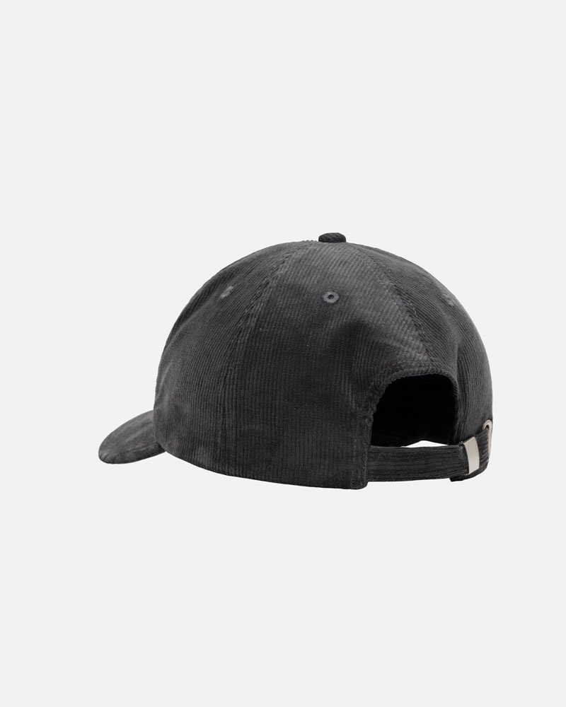 Grey Stüssy Mid-Depth Sport Arch Strapback Cap | UAE YDI476931