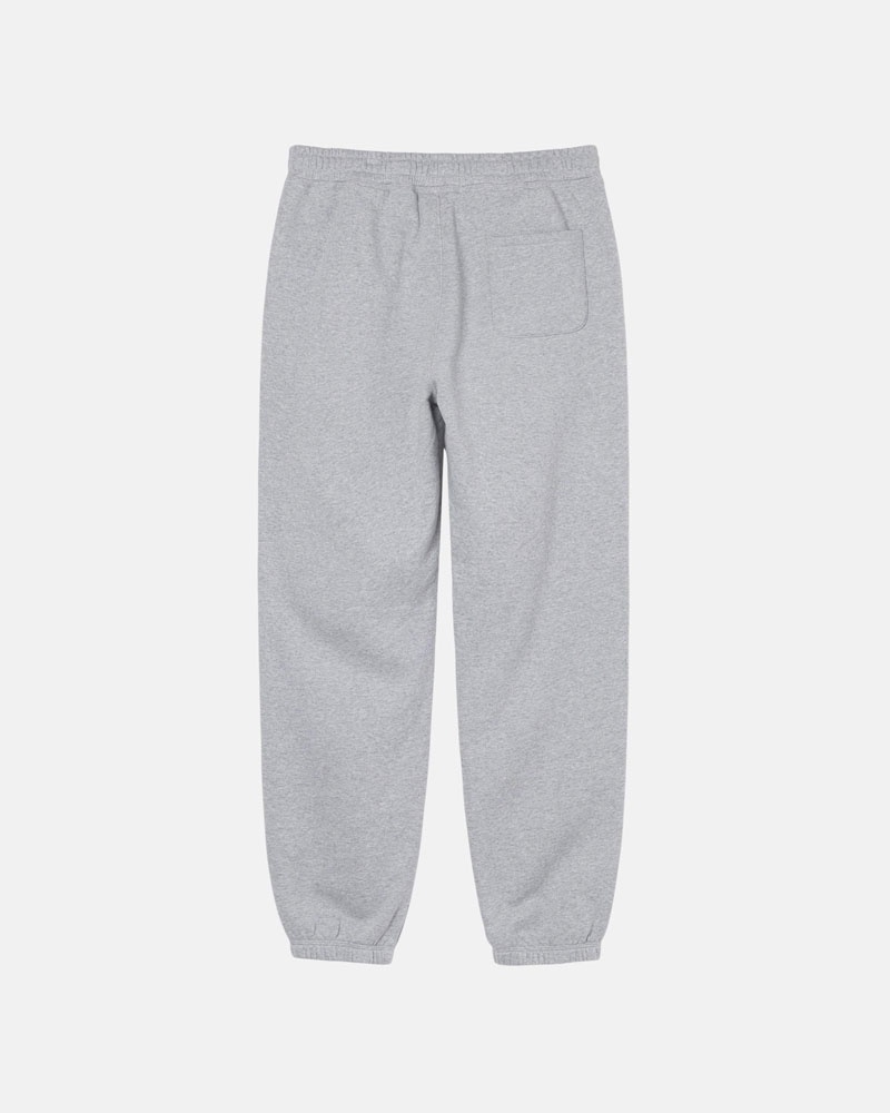 Grey Stüssy Stock Logo Sweatpants | UAE PQM463127