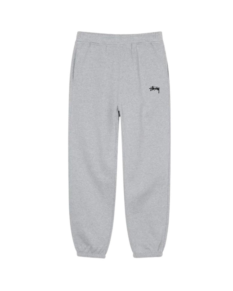 Grey Stüssy Stock Logo Sweatpants | UAE XYI091285